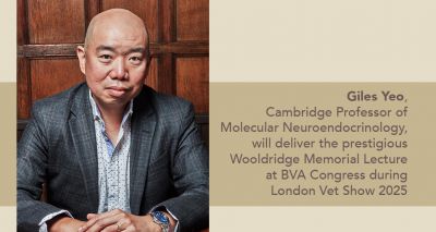 Dr Giles Yeo to headline BVA Congress 2025